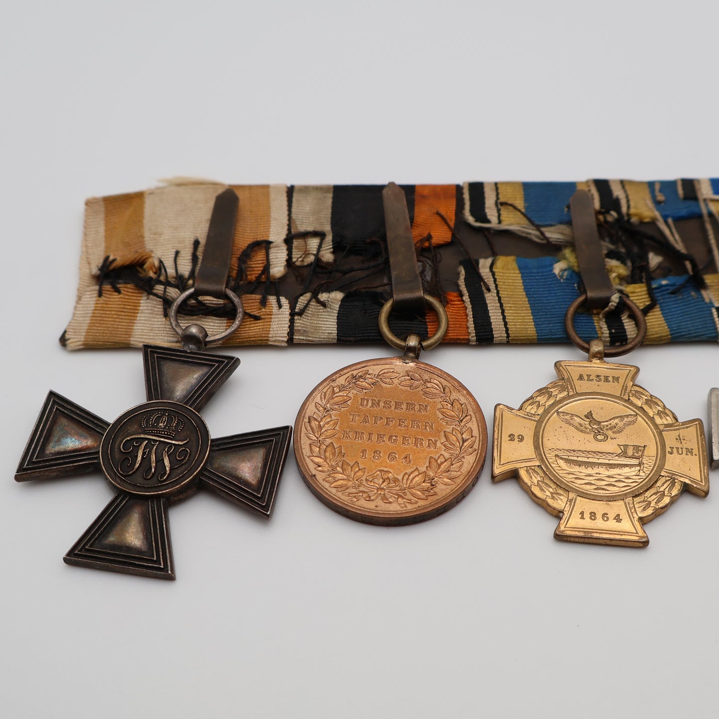 Germany Prussia Imperial Medal Bar with Red Eagle