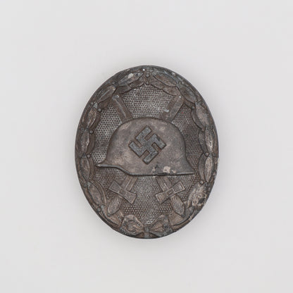 German WWII Silver Wound Badge, Maker Marked 4