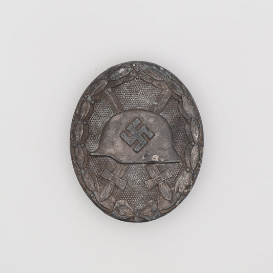 German WWII Silver Wound Badge, Maker Marked 4