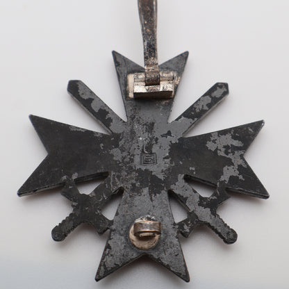 German WWII War Merit Cross I Class W/ Swords, W. Deumer