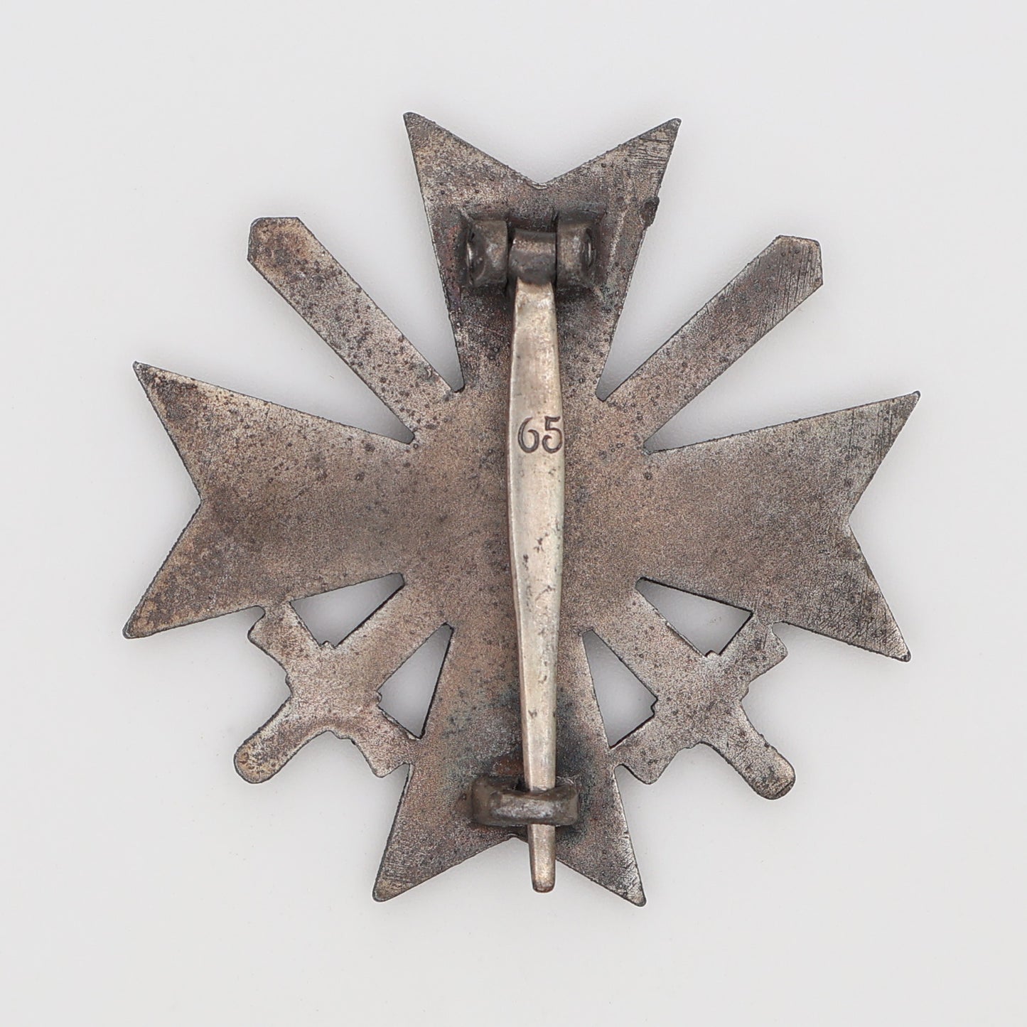 German WWII War Merit Cross I Class W/ Swords, 65