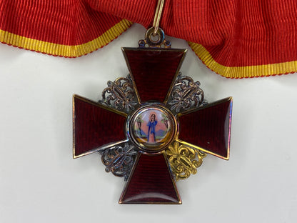 Russian Imperial Order of St. Anne, 2nd Class