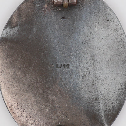 German WWII Silver Wound Badge, Maker Marked L/11