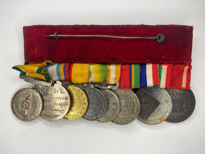 A Rare 9 Medal Bar from Thailand