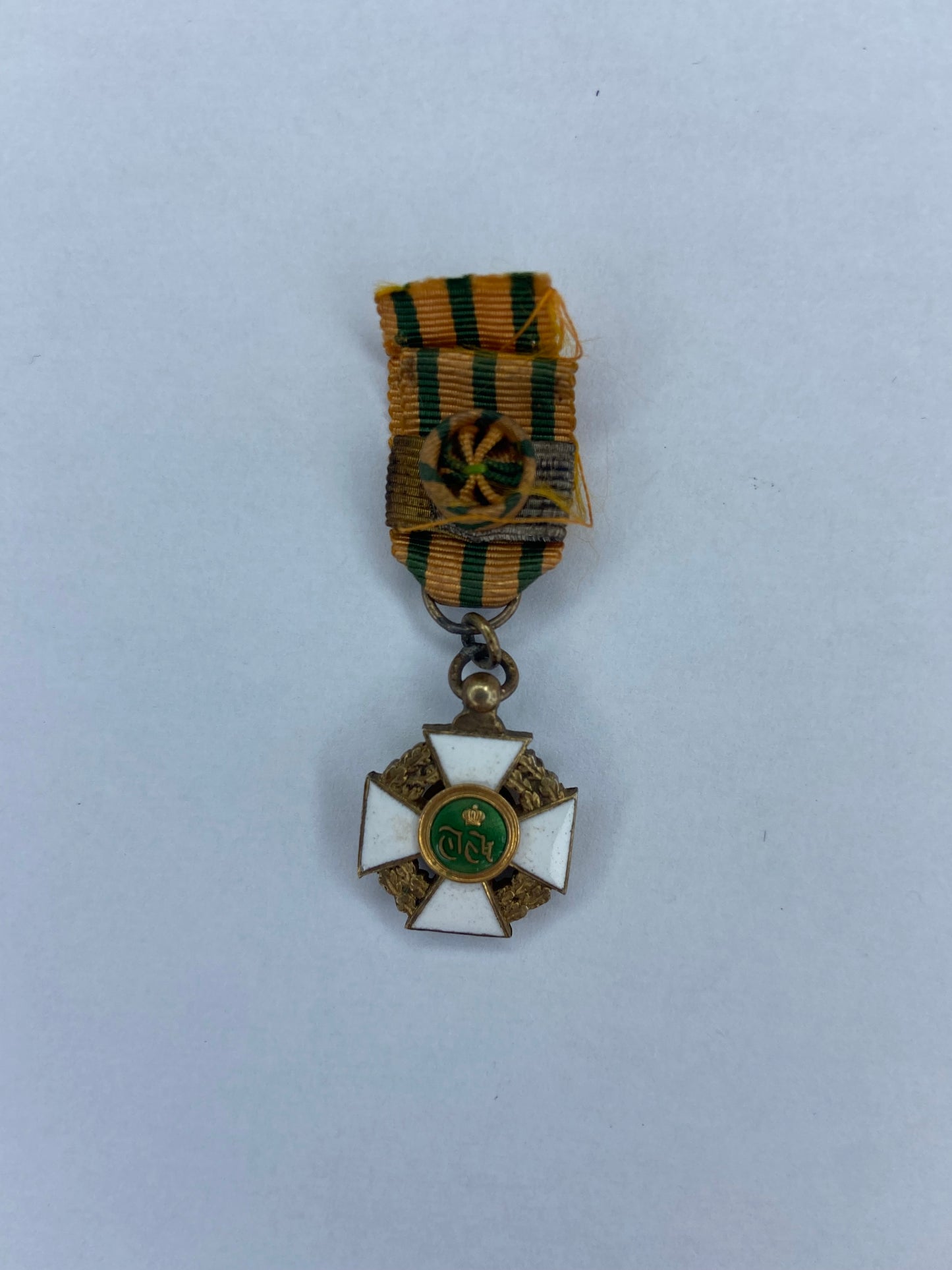 LUXEMBOURG ORDER OF THE OAKEN CROWN GRAND OFFICER GRADE MINIATURE. RARE!