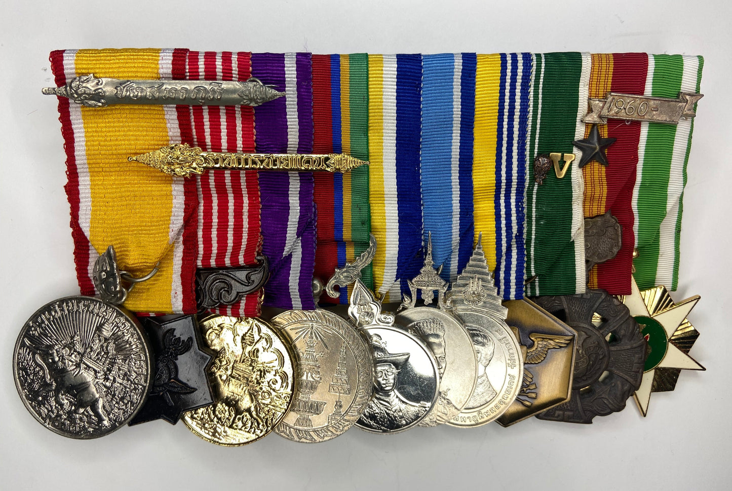 A 10 Medal Bar from Thailand