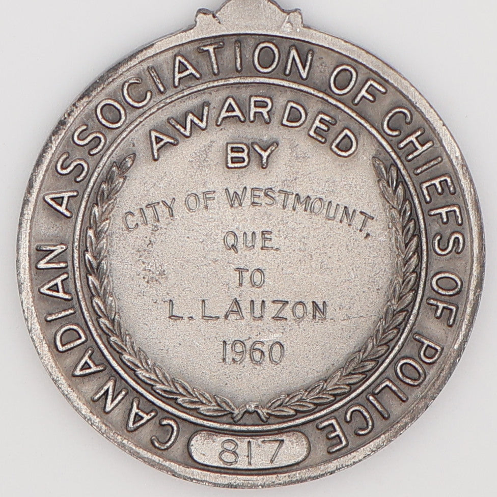 Canada Association of Chiefs of Police Service Medal and Insignia