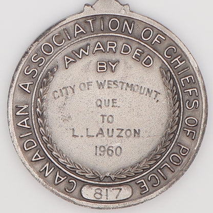Canada Association of Chiefs of Police Service Medal and Insignia