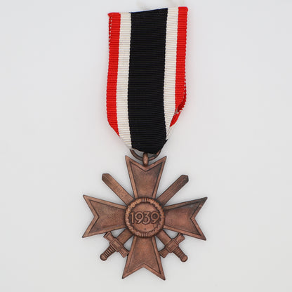 German WWII War Merit Cross II Class W/ Swords, Marked 10