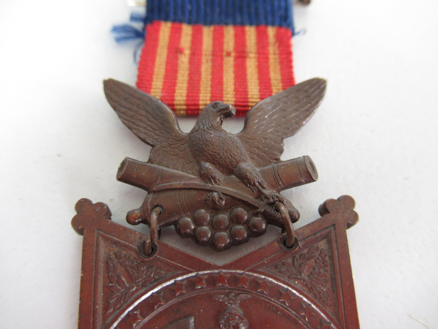 USA MOH MEDAL OF HONOR ARMY MEDAL. TYPE 1. CIVIL WAR PERIOD. NOT NAMED. WITH DESIGNER'S NAME.  IN ORIGINAL CASE! 100% ORIGINAL ISSUE!