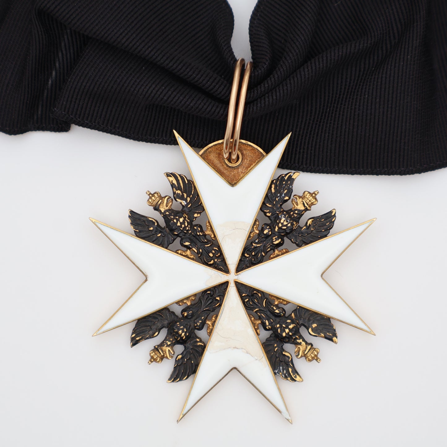 GERMANY IMPERIAL ORDER OF JOHANNITER COMMANDER GRADE. MADE IN GOLD
