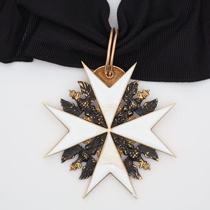 GERMANY IMPERIAL ORDER OF JOHANNITER COMMANDER GRADE. MADE IN GOLD