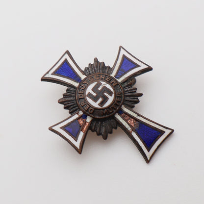 German WWII Bronze Mother's Cross W/ Miniature