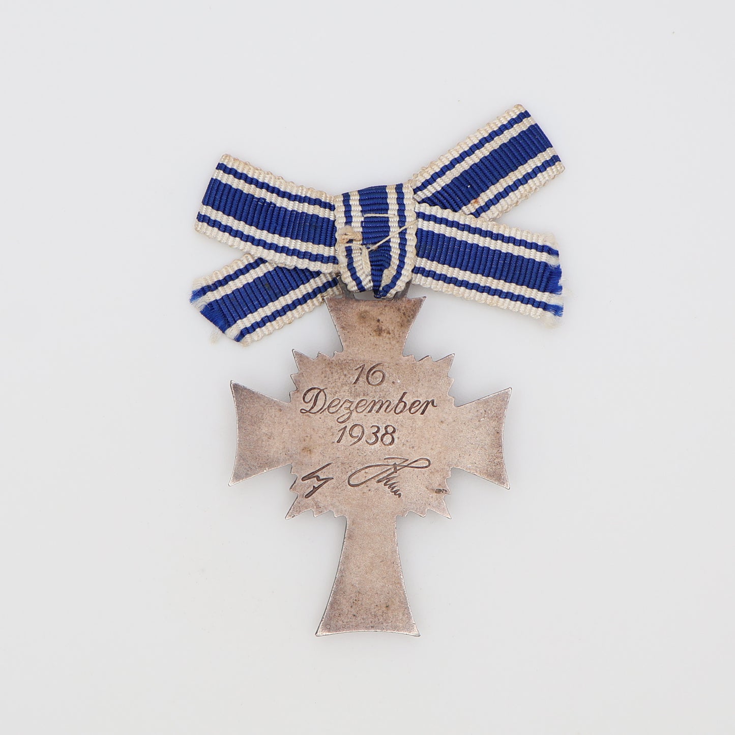 German WWII Silver Mother's Cross
