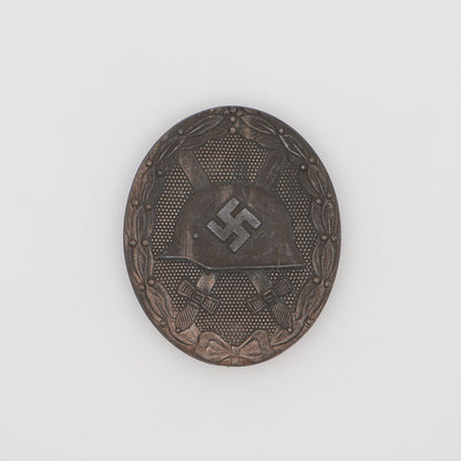 German WWII Silver Wound Badge, Maker Marked 65