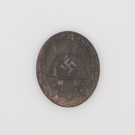 German WWII Silver Wound Badge, Maker Marked 65