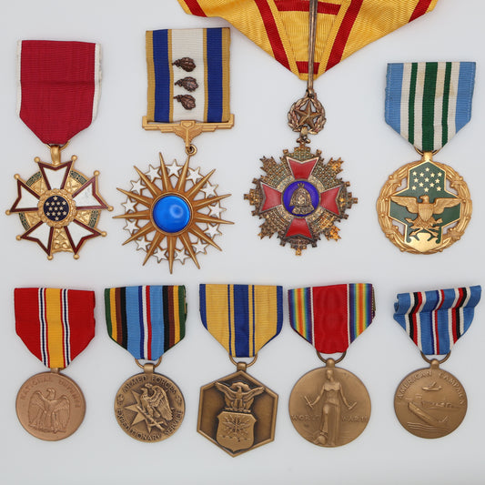 USA Group of 9 Medals Awarded to Air Force General Martin G. Colladay