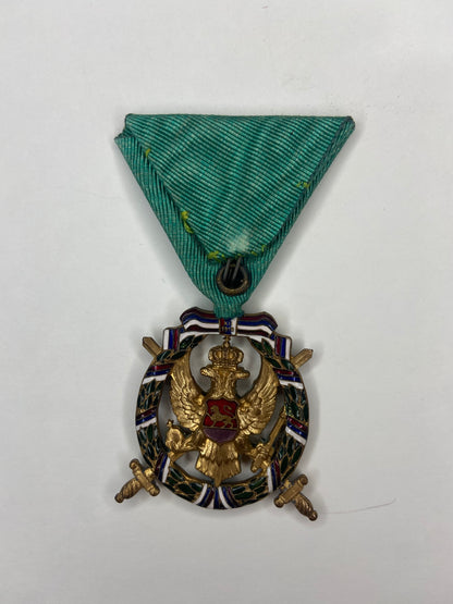 Montenegro Kingdom Order of Honor and Freedom Medal