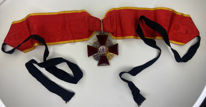 Russian Imperial Order of St. Anne, 2nd Class