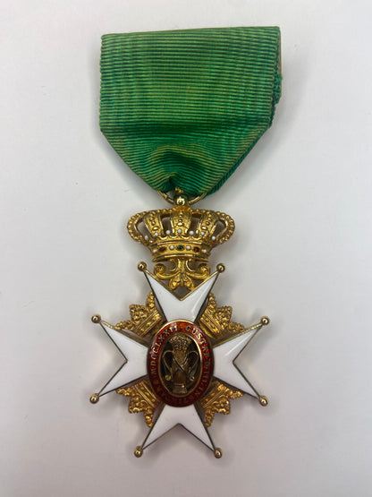 Sweden Order of Vasa Knight Grade Type II, In 18k Gold