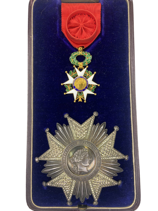 France Order of the Legion of Honour Grand Officer Set. Cased