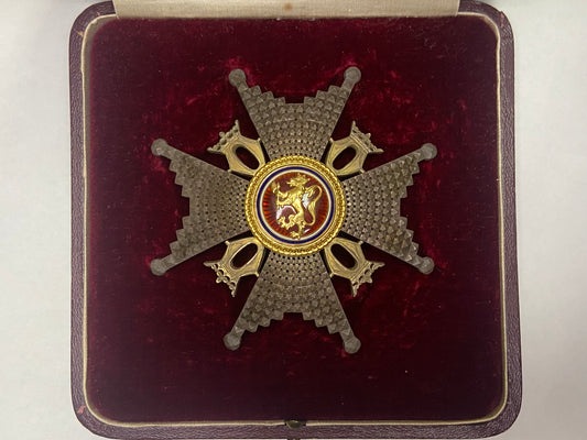 Norway Order of St. Olav Commander Breast Star in Original Case by Tostrup