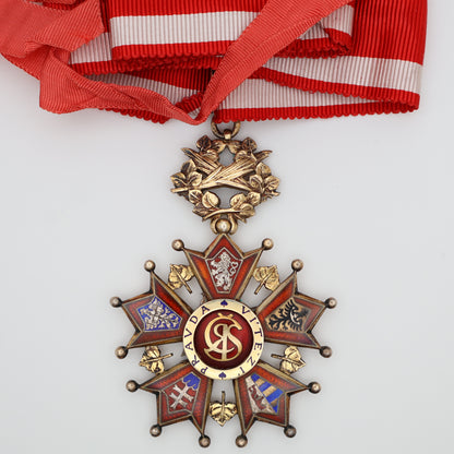 Czechoslovakia Order of the White Lion II Class Set
