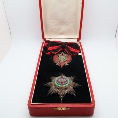Albania Order of Skanderbeg Type I Grand Cross Set