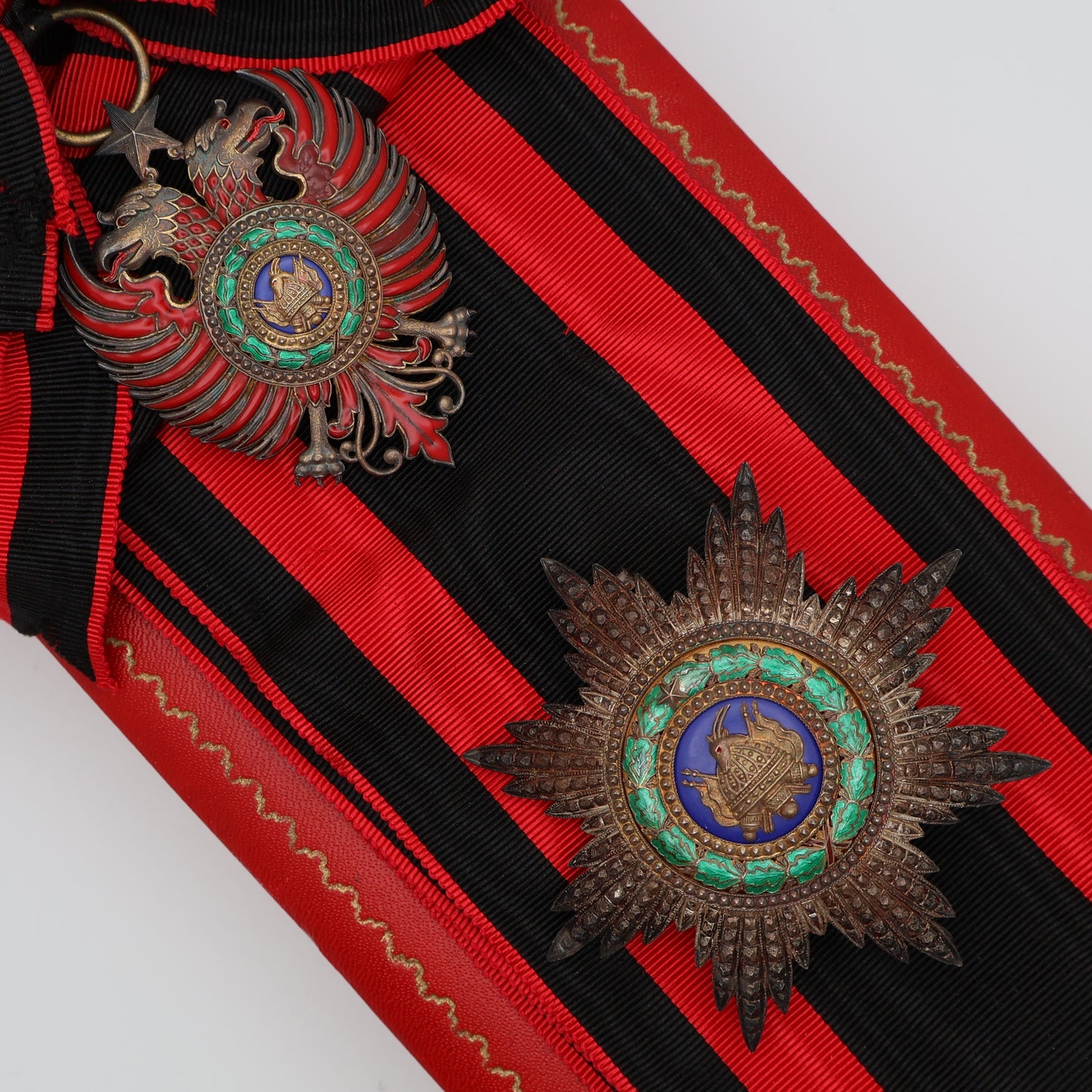 Albania Order of Skanderbeg Type I Grand Cross Set