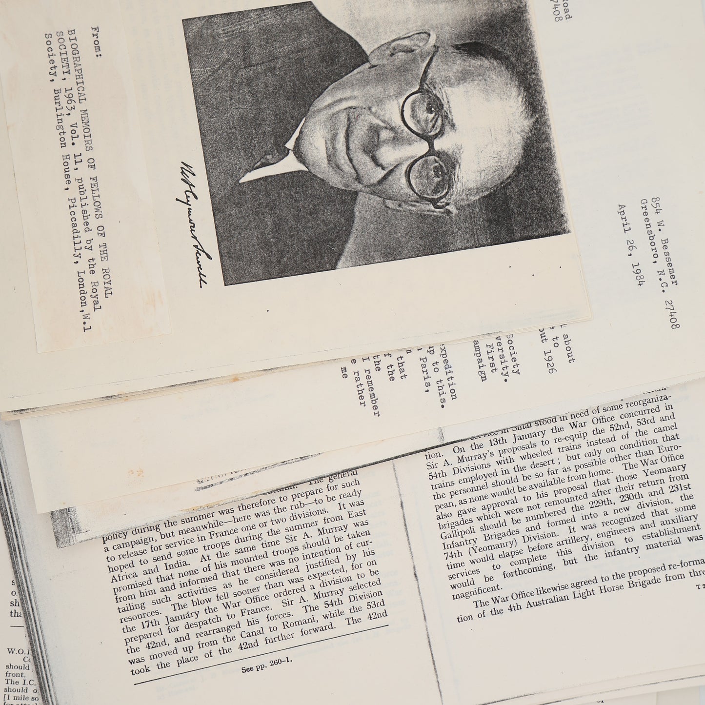 Great Britain Group of medals and documents awarded to Lieutenant-Colonel Robert Beresford Seymour Sewell