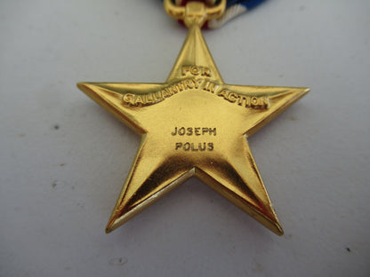 USA GROUP OF MEDALS DOCUMENTS BELONGING TO SGT. JOSEPH POLUS.