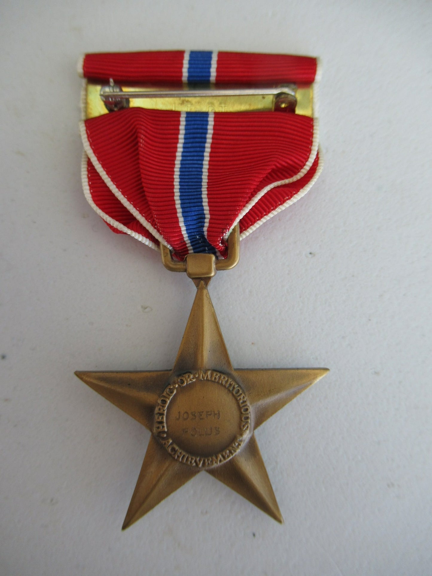 USA GROUP OF MEDALS DOCUMENTS BELONGING TO SGT. JOSEPH POLUS.