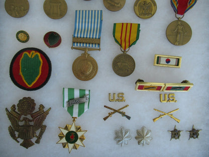 USA GROUP OF MEDALS DOCUMENTS BELONGING TO LT. COL. WILLIAM J. TODD.