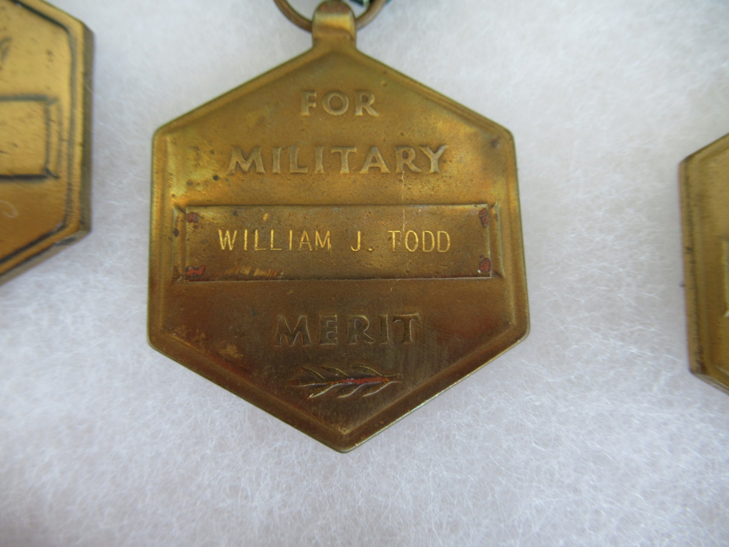 USA GROUP OF MEDALS DOCUMENTS BELONGING TO LT. COL. WILLIAM J. TODD.