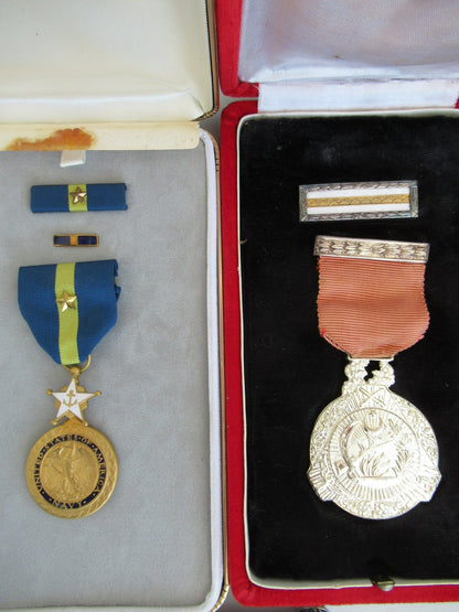 USA GROUP OF MEDALS DOCUMENTS BELONGING TO ADMIRAL RICHARD G COLBERT.