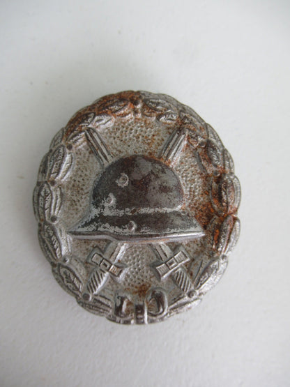 Germany 1914-18 WW1 GERMAN SILVER WOUND BADGE.