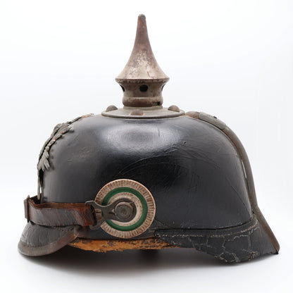 Germany Saxony M1915 Enlisted Infantry Pickelhaube