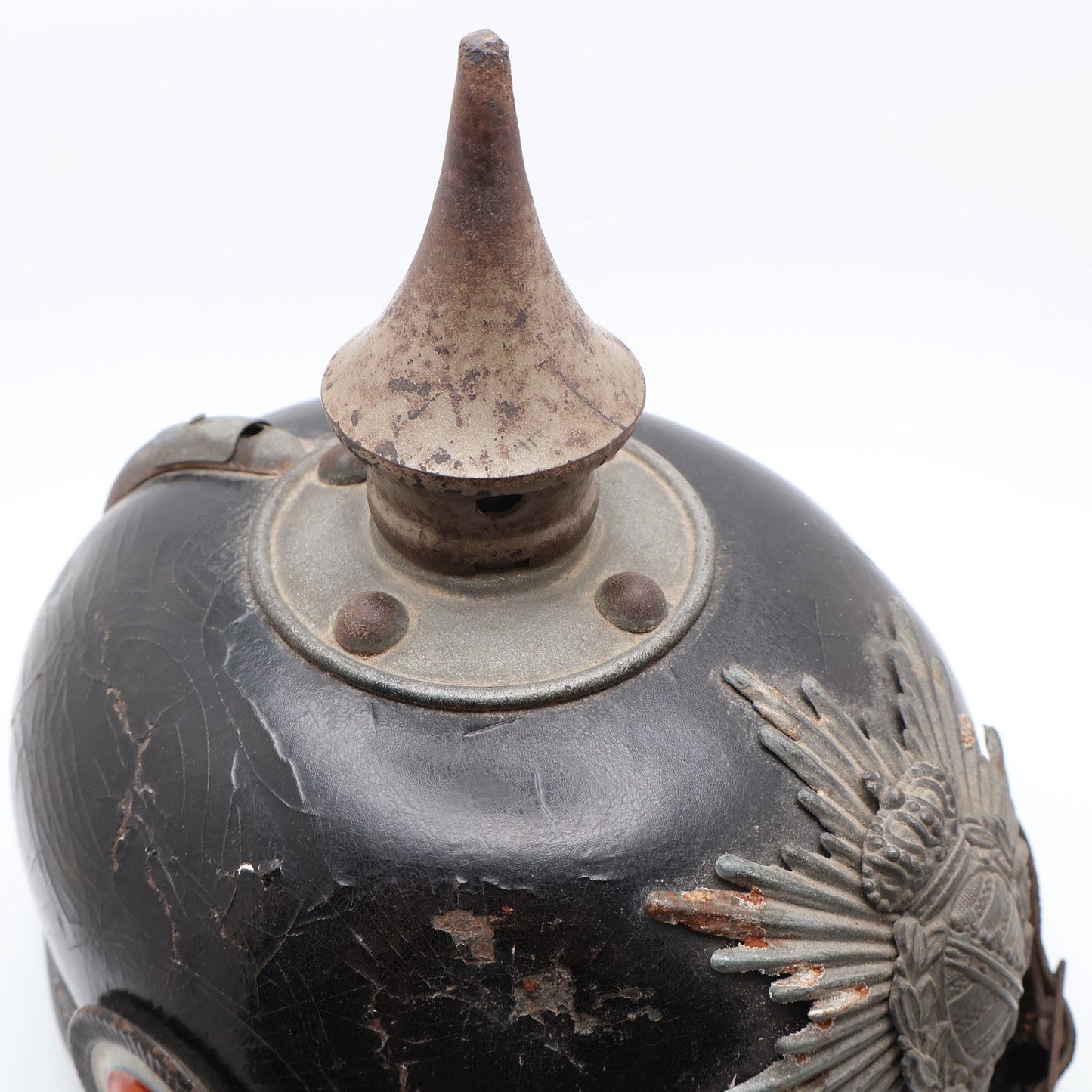 Germany Saxony M1915 Enlisted Infantry Pickelhaube