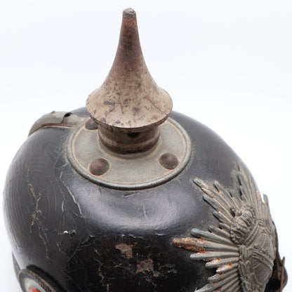 Germany Saxony M1915 Enlisted Infantry Pickelhaube