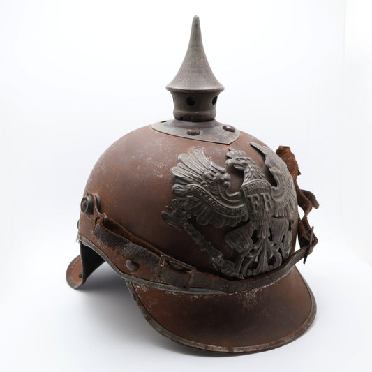 German Prussia M1915 Line Kürassier Lobster Tail Pickelhaube Helmet