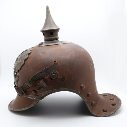 German Prussia M1915 Line Kürassier Lobster Tail Pickelhaube Helmet