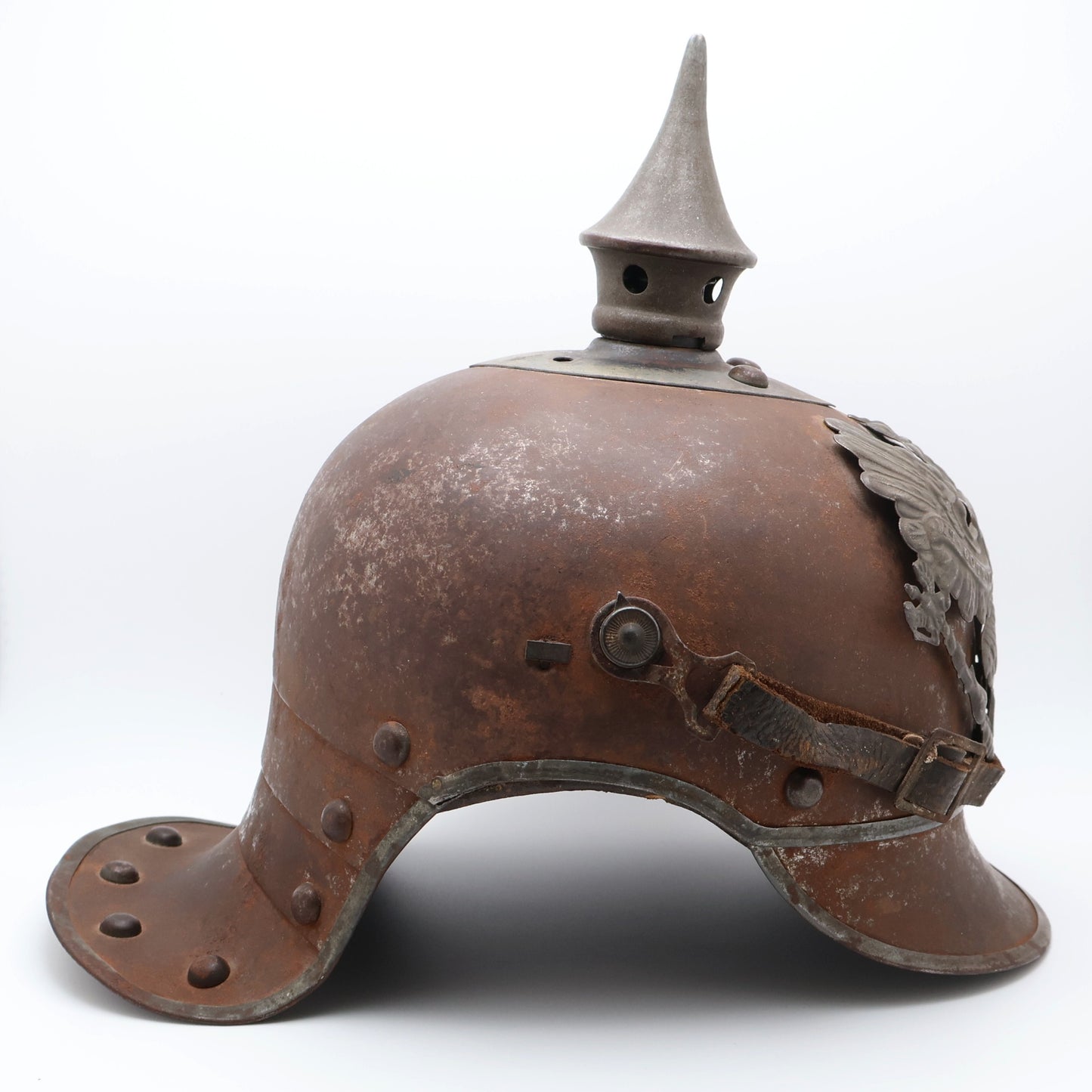 German Prussia M1915 Line Kürassier Lobster Tail Pickelhaube Helmet
