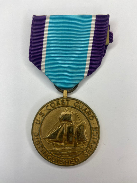 USA COAST GUARD DISTINGUISHED SERVICE MEDAL. RARE. VF