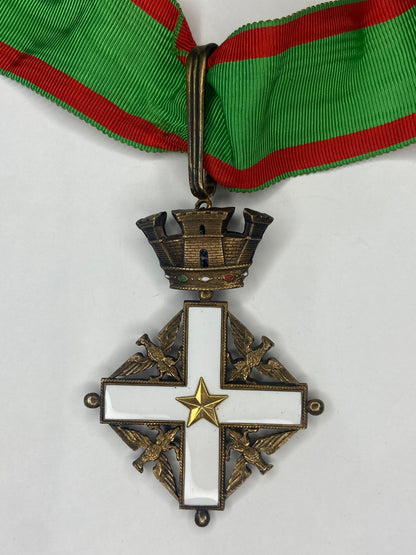 ITALY REPUBLIC ORDER OF MERIT COMMANDER GRADE. VF+