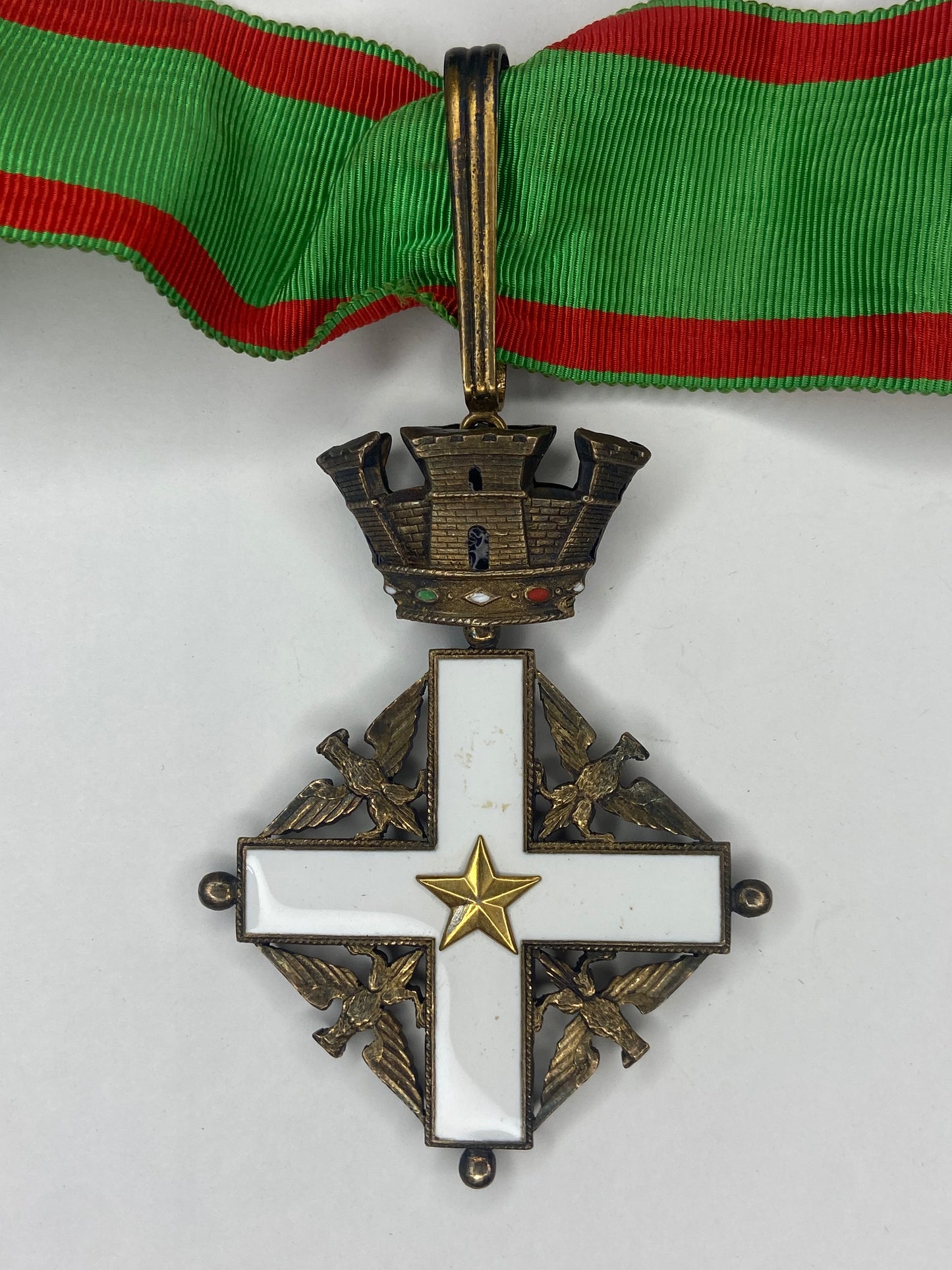 ITALY REPUBLIC ORDER OF MERIT COMMANDER GRADE. VF+