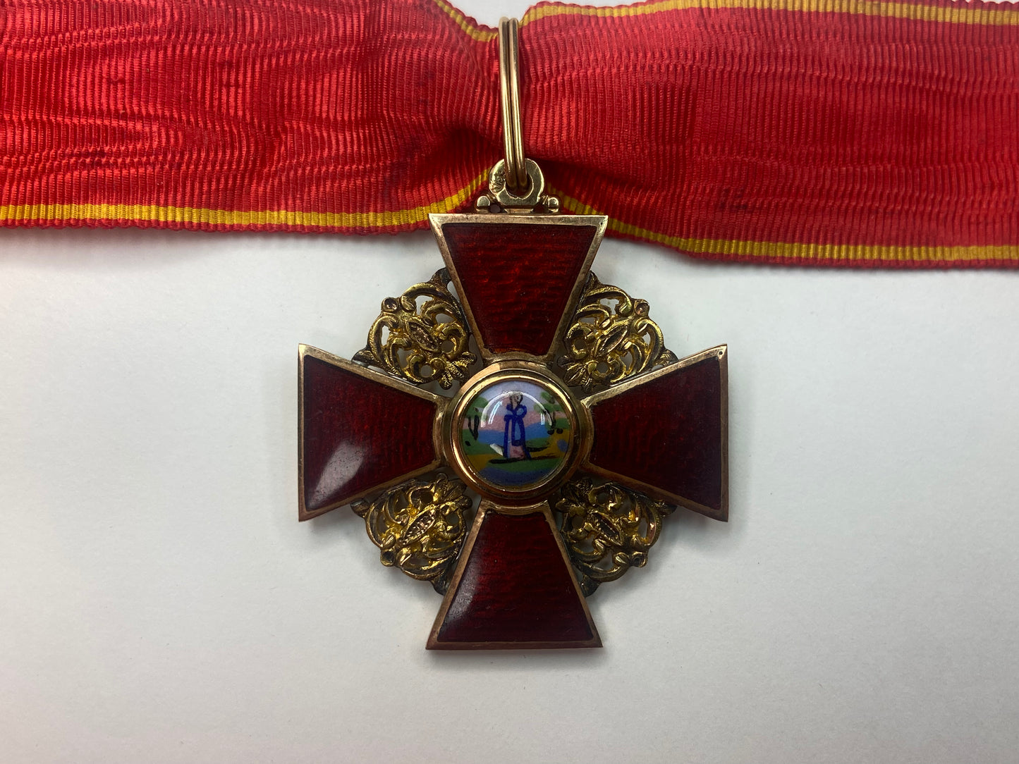 Russian Imperial Order of St Anne 3rd Class by Albert Keibel