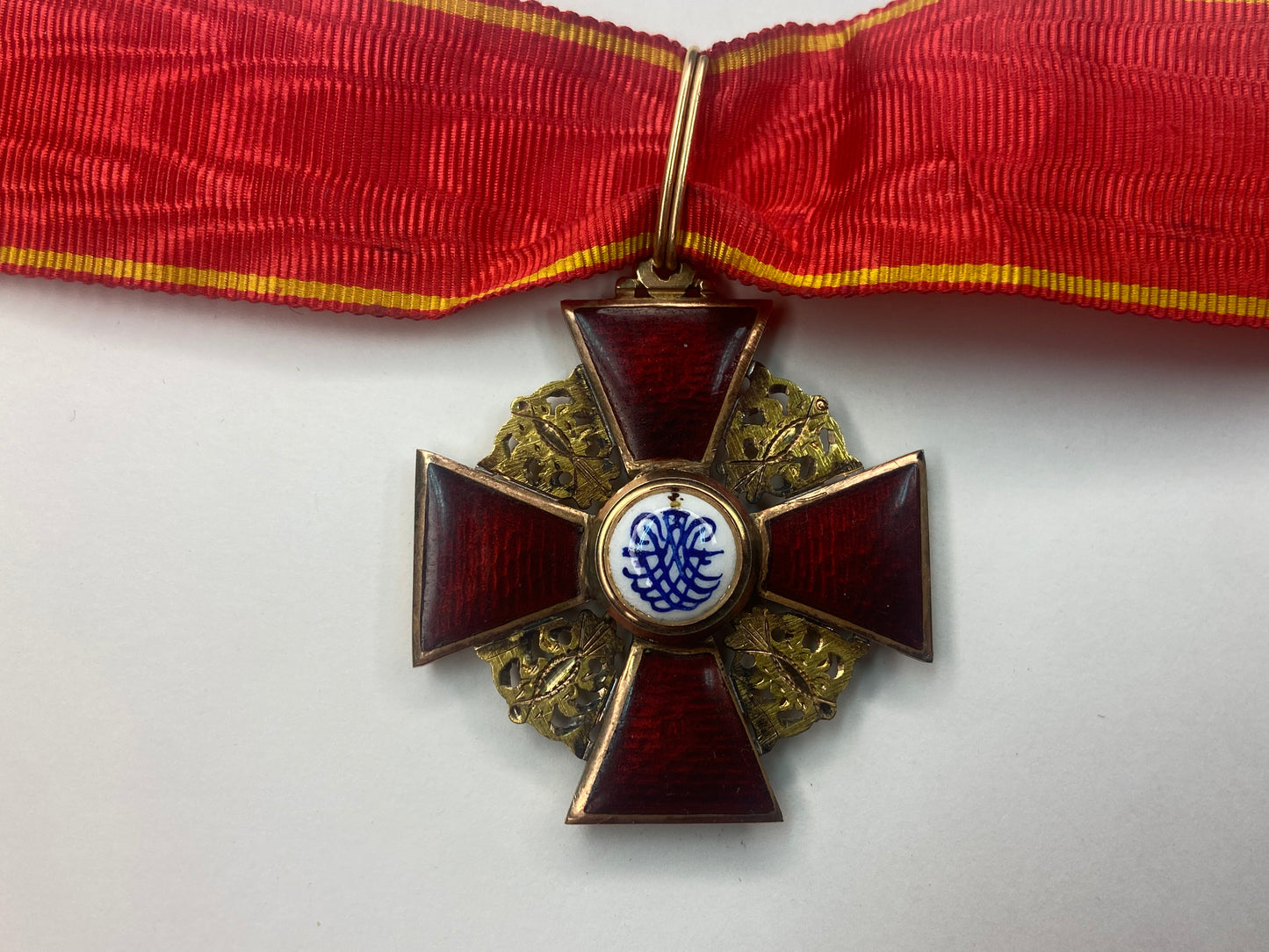 Russian Imperial Order of St Anne 3rd Class by Albert Keibel