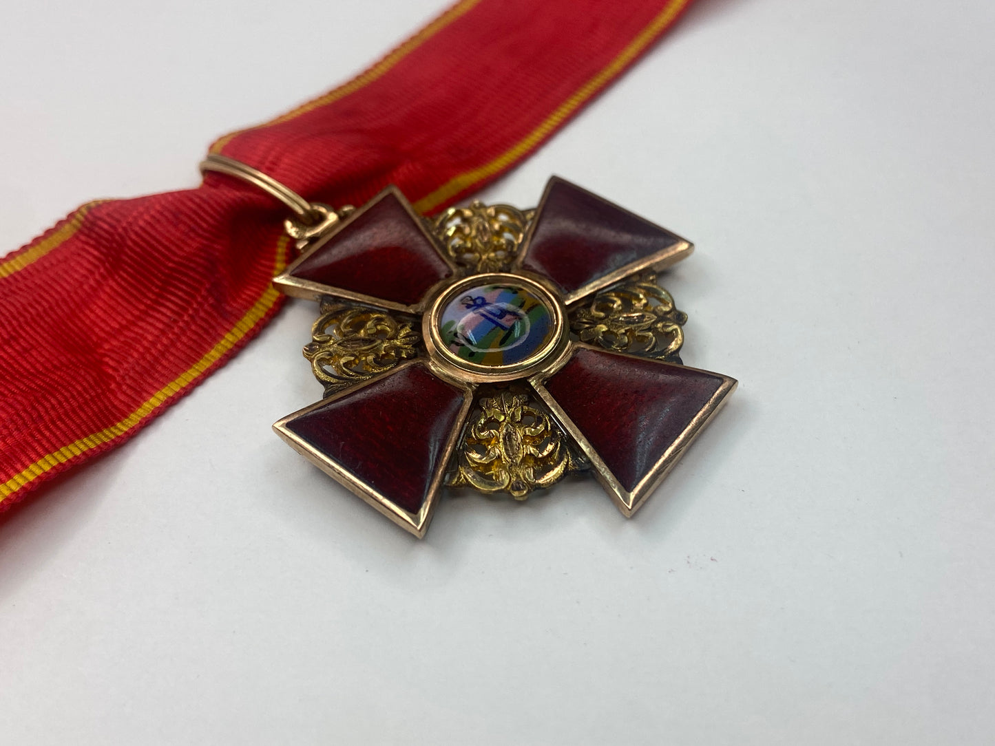 Russian Imperial Order of St Anne 3rd Class by Albert Keibel