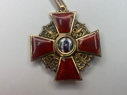 Russian Imperial Order of St. Anne, 3rd Class