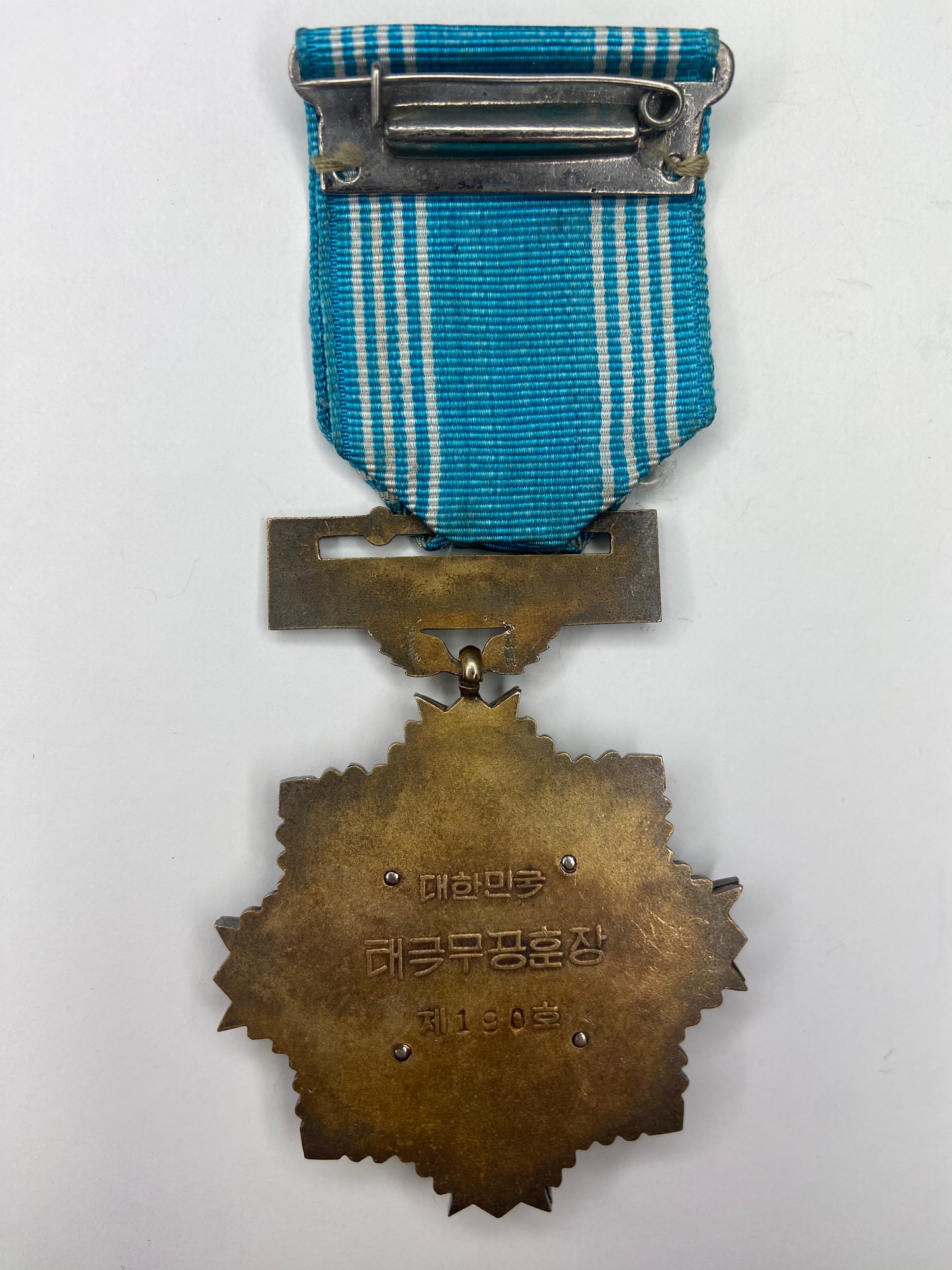 South Korea Order for Military Merit. No. 190